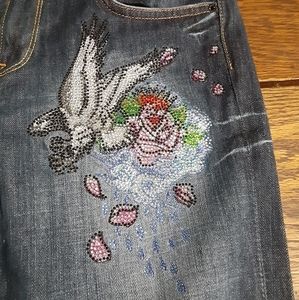 Ed Hardy's Women's Jeans by Christina Audigier